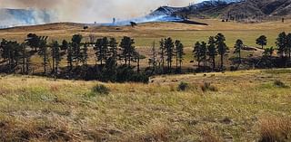 Crews enter third day battling large fire in Nebraska panhandle