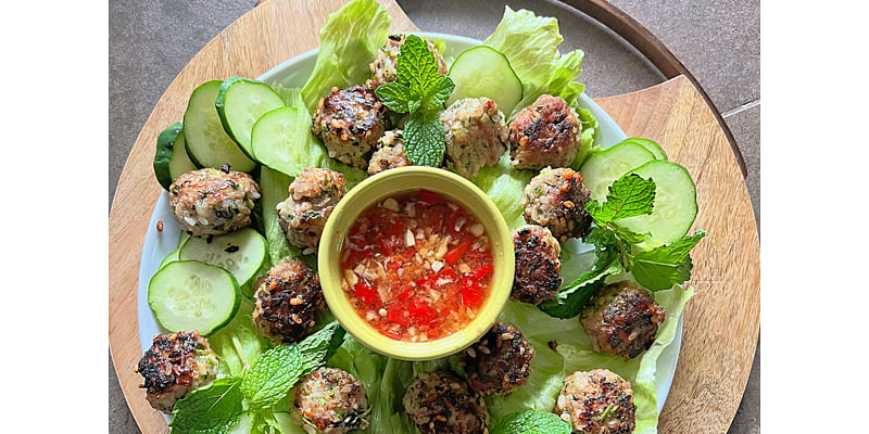 Meatballs With Nuoc Cham, Cucumber and Mint Offer Vietnamese Take on Classic Dish