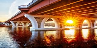 Snapshot: Sunrise At Scudder Falls Bridge