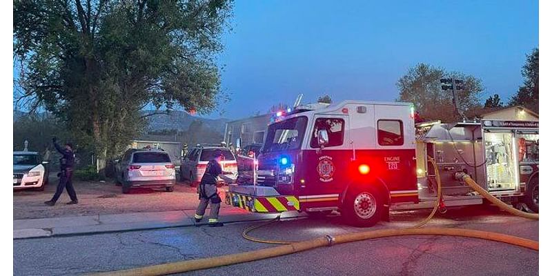 10 people, 5 animals displaced in Fountain apartment fire