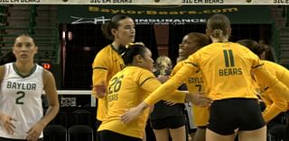 Historic night for No. 17 Baylor Volleyball in sweep over UCF