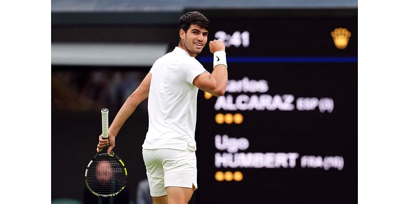 Carlos Alcaraz hopes Spain follow his lead after beating France’s Ugo Humbert