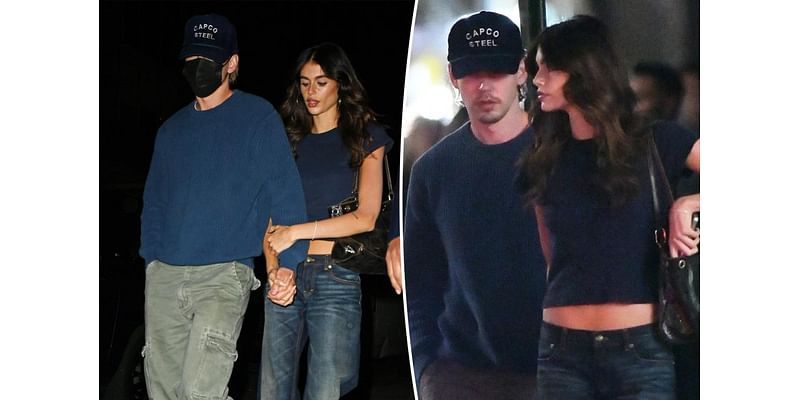 Austin Butler and Kaia Gerber shut down breakup rumors as they hold hands on rare date night in NYC