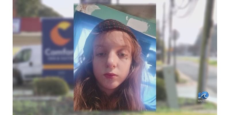 Missing Chesapeake teen found safe, police searching for man who had been with her