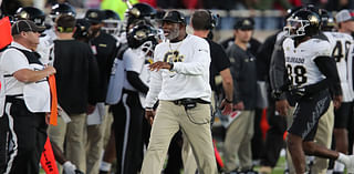 Deion Sanders' hilarious reaction to Texas Tech fans throwing tortillas at him