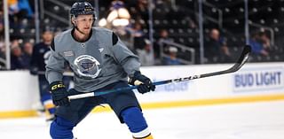 Defenseman Philip Broberg makes 'excellent' first impression early in Blues camp