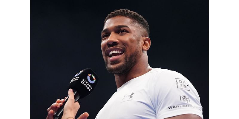 Anthony Joshua v Daniel Dubois is just the beginning for Saudi Arabia and a boxing revolution