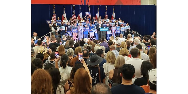 Second gentleman Douglas Emhoff headlines voter rally at San Antonio College