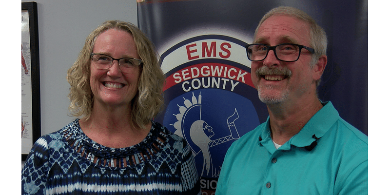 Heart attack survivor meets the Sedgwick County first responders who saved his life