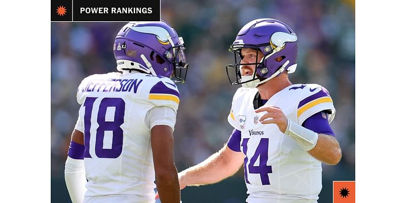 NFL Power Rankings Week 5: Believing in the Vikings and rookie check-in