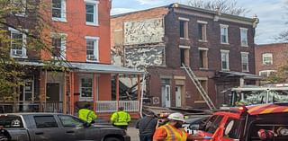 Harrisburg building collapses, first responders on scene