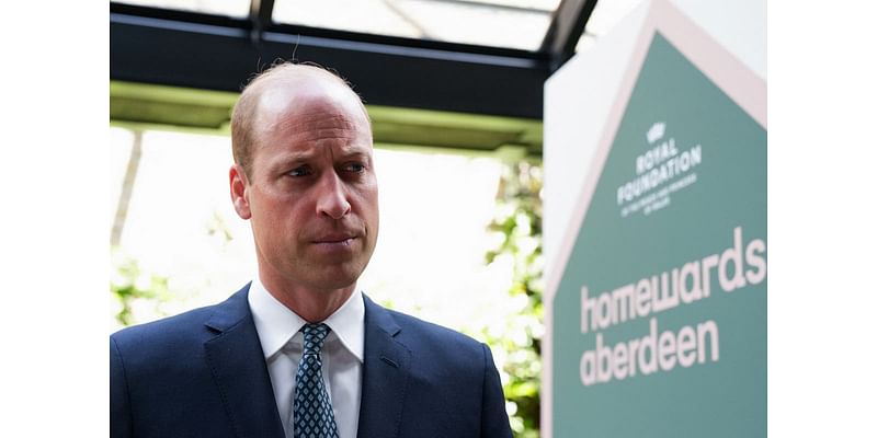 Prince William asked about owning multiple homes as he insists he is right person to lead homelessness project