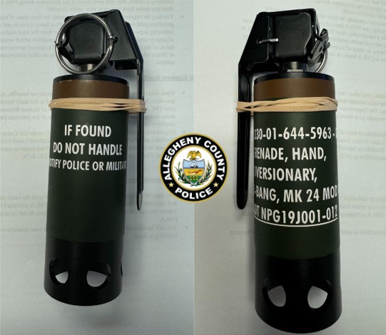 Morgantown man arrested for live flash-bang grenade at Pittsburgh Airport