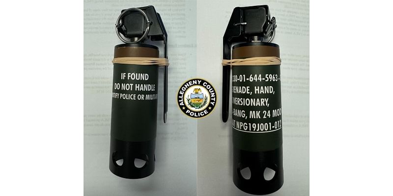 Morgantown man arrested for live flash-bang grenade at Pittsburgh Airport