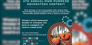 Discover Monroe-West Monroe hosts 4th Annual Pumpkin Decorating Contest