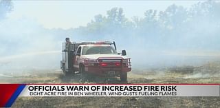 ‘It moves the fire, it fuels the fire’: Windy conditions increase wildfire threat in East Texas