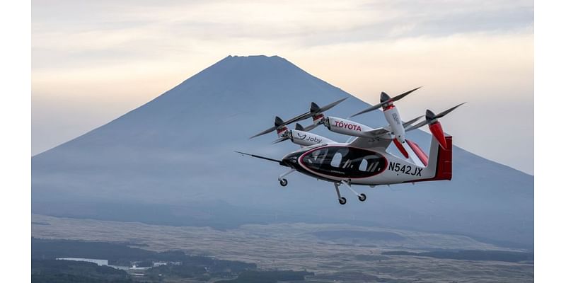 Toyota’s first air taxi soars in Japan, all-electric 5-seater with 200 mph speed