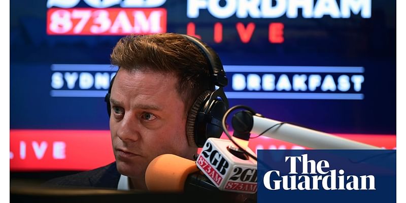 2GB’s Ben Fordham pulls out of Liberal event, saying he didn’t realise it was fundraiser for party