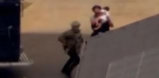 Gunman's bizarre act before holding a father and toddler son hostage in tense Weir Views rooftop stand-off