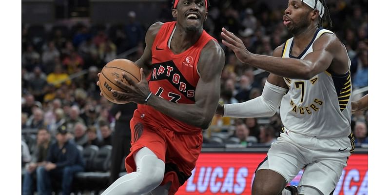 Pascal Siakam, Scottie Barnes help Raptors beat Pacers 132-131