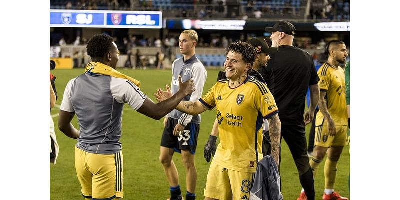 Diego Luna scores in 2nd half to lead RSL past Earthquakes