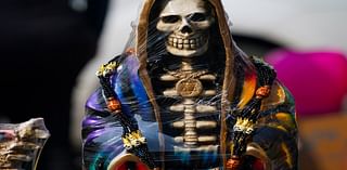 A leader of Mexican folk saint cult ‘La Santa Muerte’ is killed at an altar to the skeletal figure