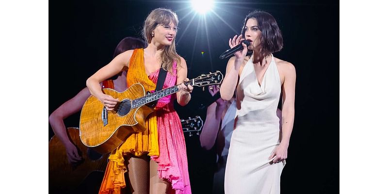 Taylor Swift Brings Out Gracie Abrams for Mashup of Their Song 'Us' and 'Out of the Woods' at Toronto Eras Tour Show