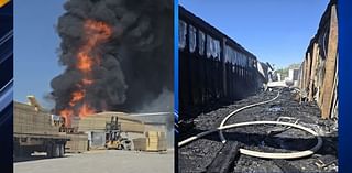 More than 20 firefighters take on Las Cruces warehouse blaze