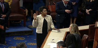 Erica Lee Carter sworn-in to finish her mother's term in Congress