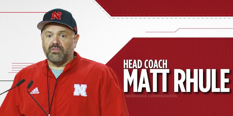 Matt Rhule meets with media ahead of Huskers first road game of the season