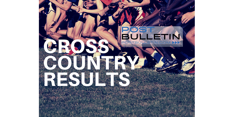 Cross country results for Saturday, Oct. 5, 2024