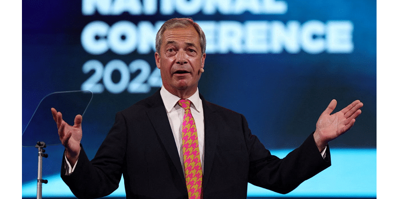 Bigots not welcome in Reform UK, says Nigel Farage