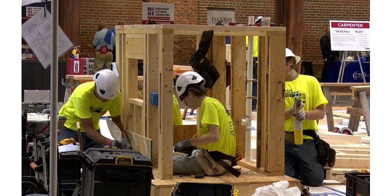 WORK ZONE: Local high schoolers compete in construction challenge