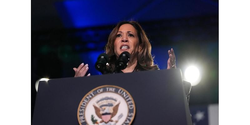 Harris swoops through LA, Las Vegas to rally, raise funds