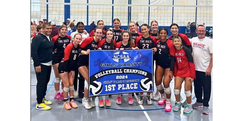 The Rock wins NCSAA national volleyball title