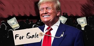 Trump, Once The Man Who Couldn’t Be Bought, Is Now Up For Sale