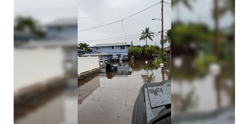 ‘Fish swimming in our backyards:’ Flooding causes extensive damage to Ewa Beach homes