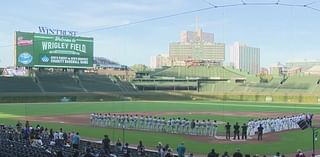 CPD and CFD raise thousands as police beat firefighters in baseball game at Wrigley Field