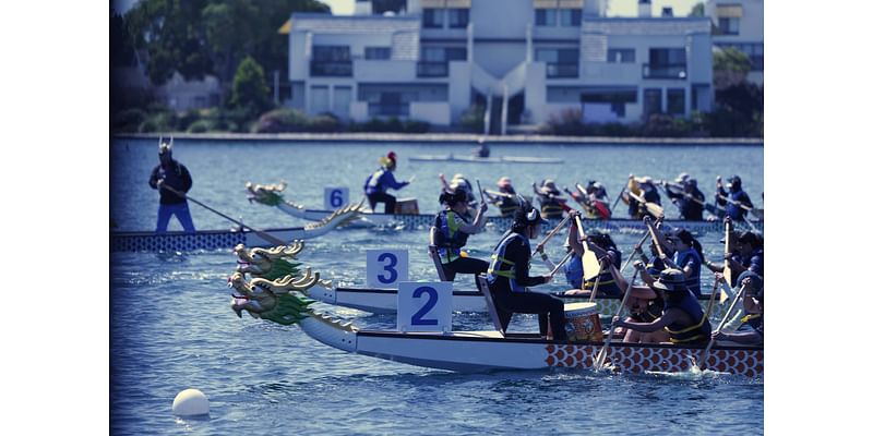 building boat racing in Foster City