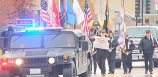 Rain didn’t stop East Peoria’s annual Veterans Day parade