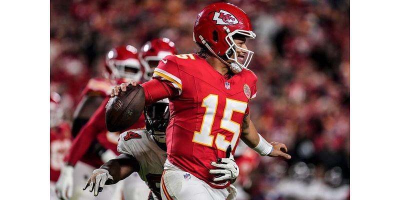 Chiefs’ Patrick Mahomes says he’s sore but OK after hurting ankle in win over Bucs