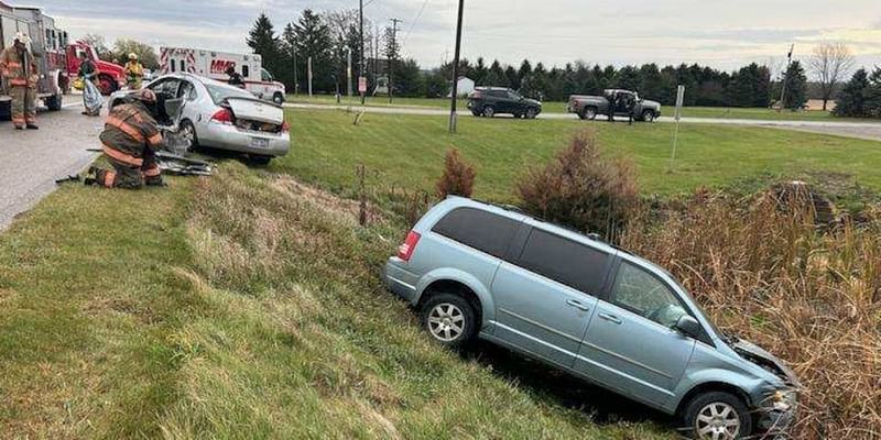 One injured after crash in Saginaw County