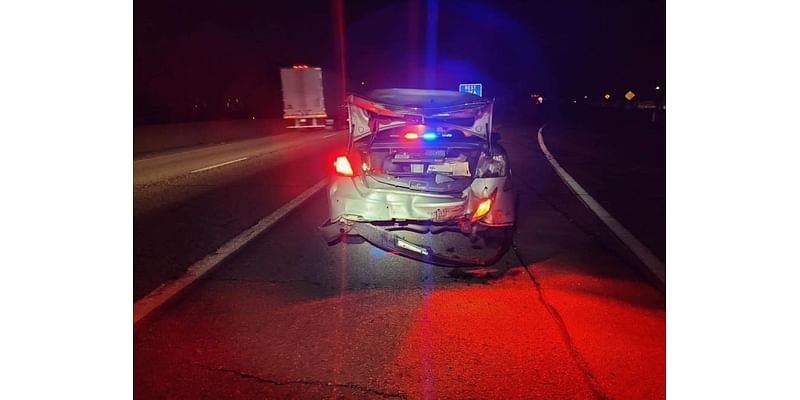 Man arrested for OUI after rear-ending state trooper in Westbrook