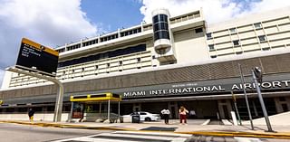 Authorities helped deliver a new baby at Miami International Airport Tuesday night