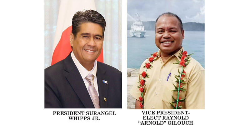 President Whipps, Oilouch hold strong leads in Palau's 12th general election