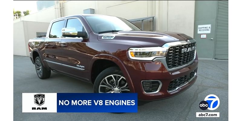 Newest Ram 1500 pickup ditches V8 engines altogether