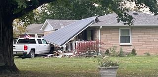 No one injured after truck slams into house in Terre Haute