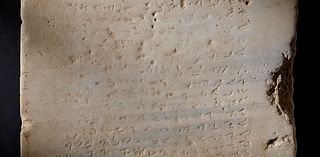 Oldest carving of the Ten Commandments could sell for $2million: 1,500-year-old stone tablet was used as a paving slab for 30 years before significance was spotted