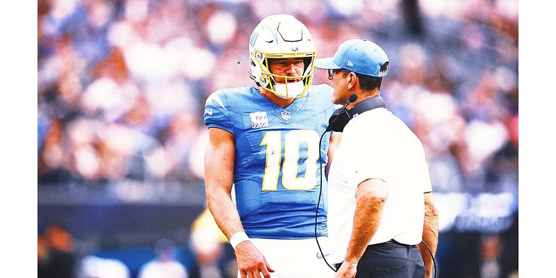 'Nobody better': Jim Harbaugh views Chargers' Justin Herbert as toughest QB ever