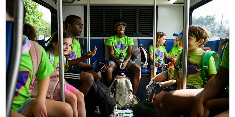For one Austin summer camp, public transit is part of the adventure